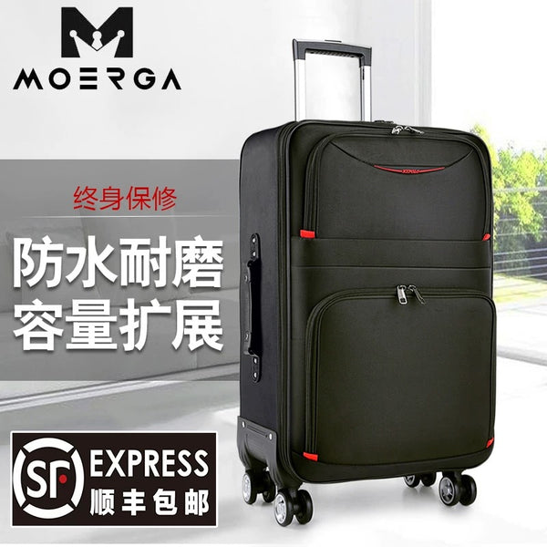Oxford trolley suitcase men's