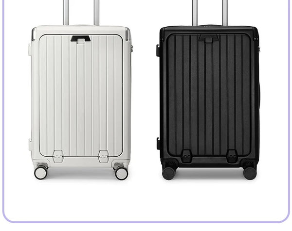 Front opening suitcase 2025 new 20-inch small cabin suitcase 24-inch