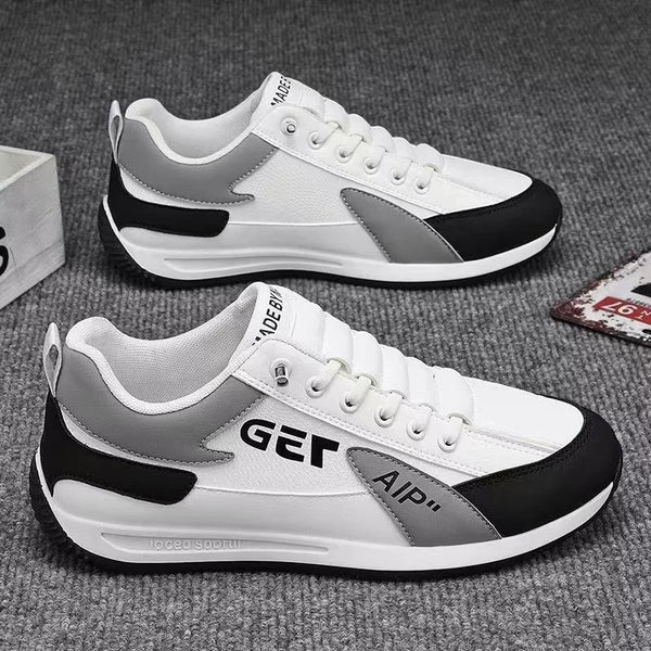 One-leg 2025 men's shoes spring and autumn Forrest sports sneakers running men's casual shoes